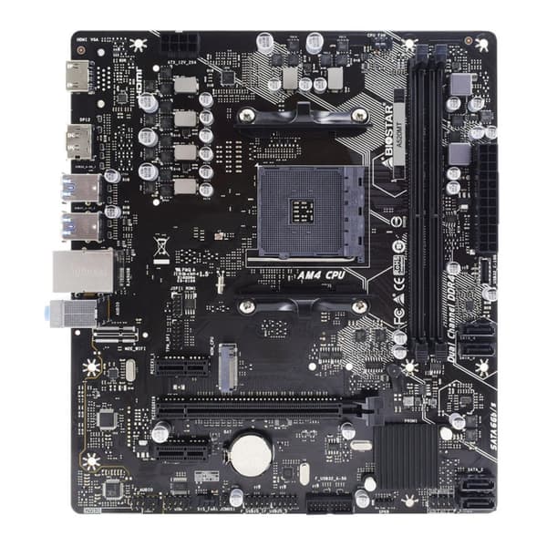 Biostar A520MT AM4 bundkort, Micro ATX