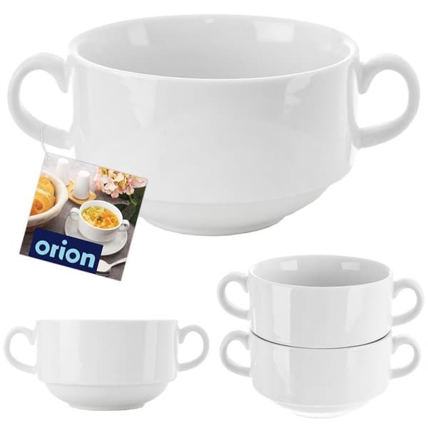 Porcelæns bouillonskål MONA 290 ml