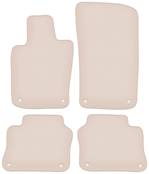 gulvmåtter PREMIUM beige til: Porsche Panamera fastback 2009-2016