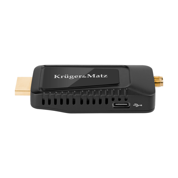 Tuner DVB-T2 HEVC H.265 mini til HDMI Kruger&Matz