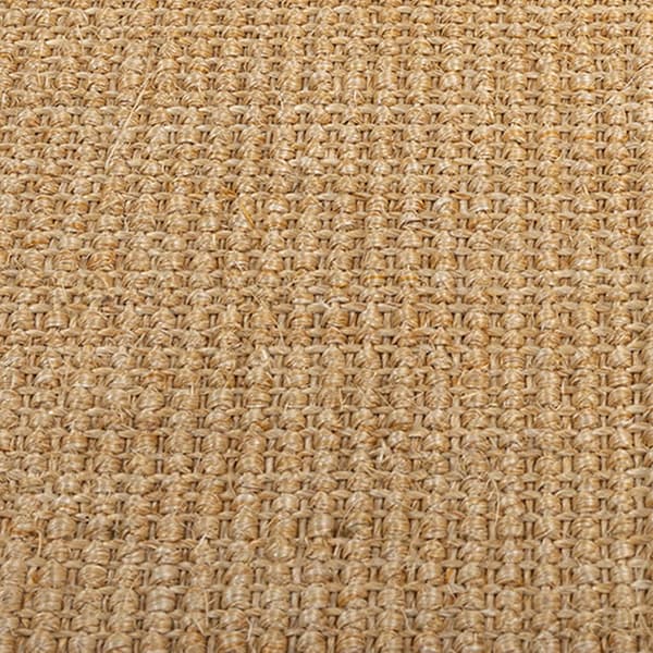 vidaXL Matto, luonnonvärinen sisal, 100x100 cm