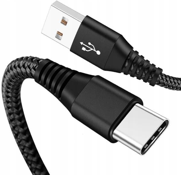 Micro USB-kabel Stark flätad kabelladdare Snabbladdning 2m QC3.0