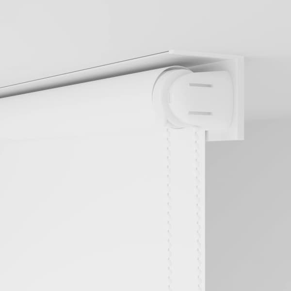 vidaXL Rullgardin för dusch 100 x 240 cm vit