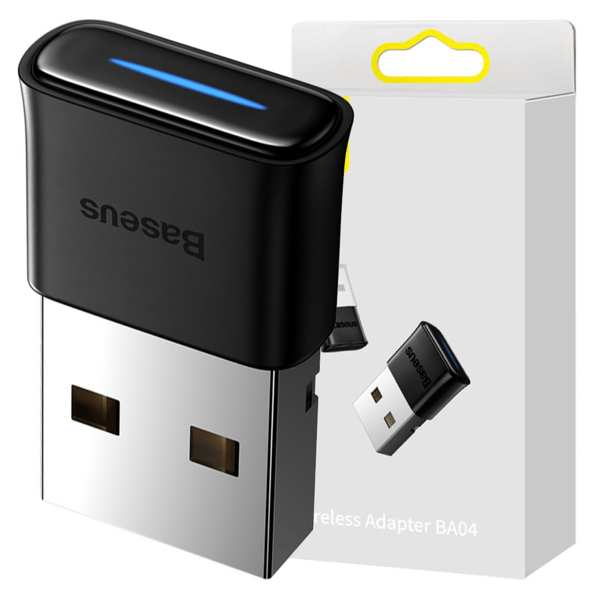 BASEUS BA04 BLUETOOTH-SOVITIN MUSTA