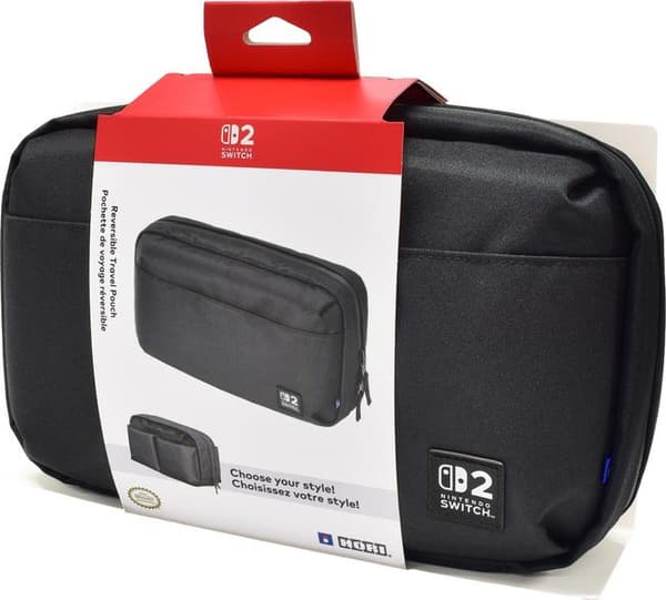 HORI Reversible Travel Pouch sort NSX-026E