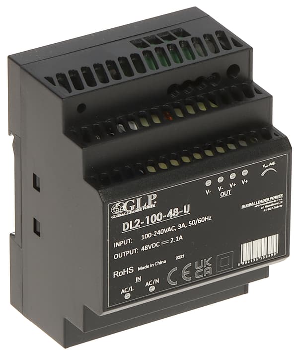 Hakkurivirtalähde DL2-100-48-U