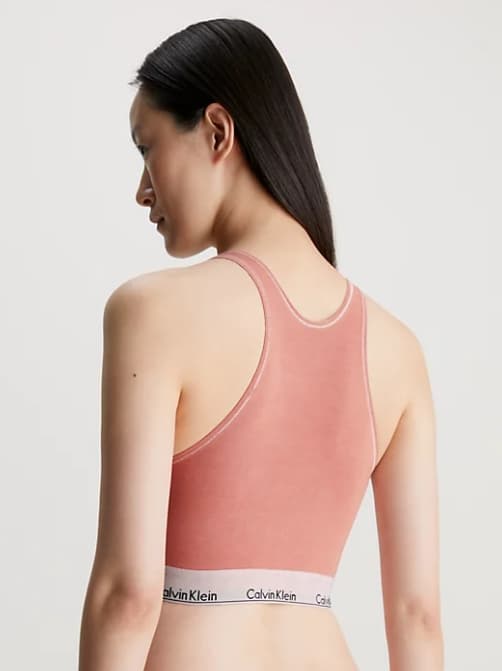 CALVIN KLEIN DAME PINK SOFT BH MED LOGO M 0Z5D4_E* TIA