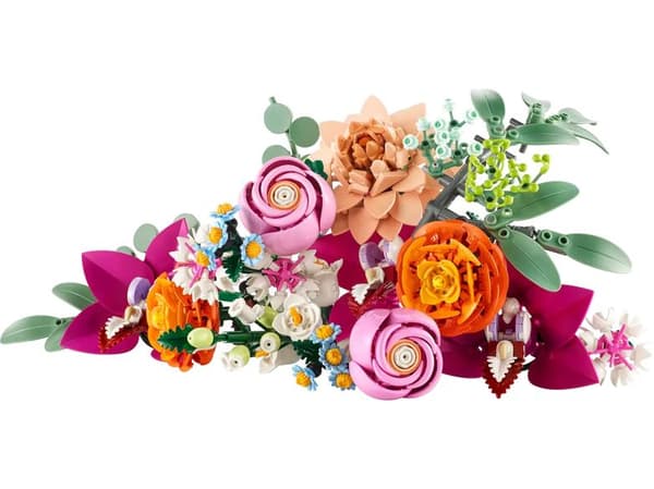 LEGO Botanicals Smuk buket af lyserøde blomster (10342)