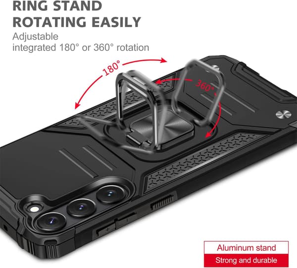 SORT ARMOR-ETUIL TIL SAMSUNG GALAXY S22+ 5G