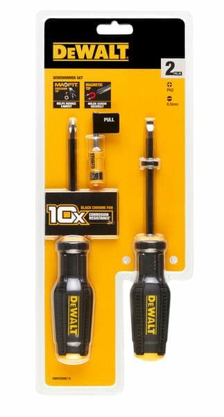 DEWALT 2-delt fuldpasningsskruetrækker DWHT62057-0