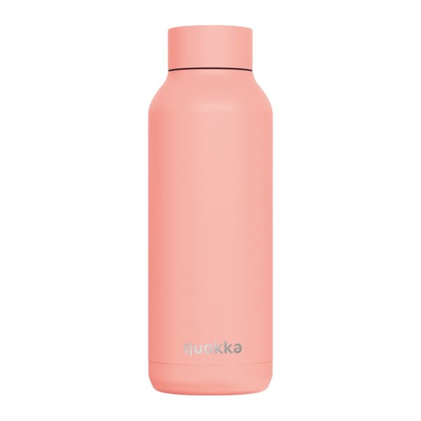 Quokka Solid - Termosflaska i rostfritt stål 510 ml (Pastell persika)