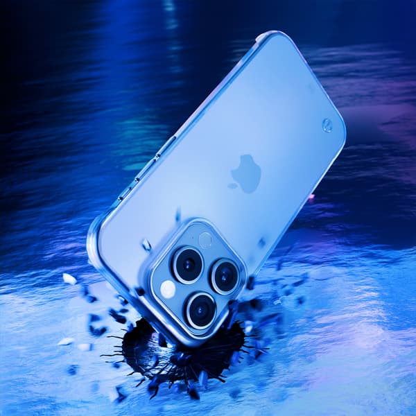 Apple iPhone 16 Pro - 3mk Just20g Gennemsigtigt Etui