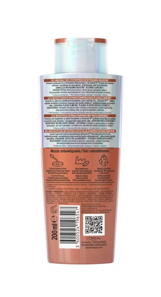 L'Oréal Elseve Vækstbooster Anti-Hårtab Shampoo 200ml