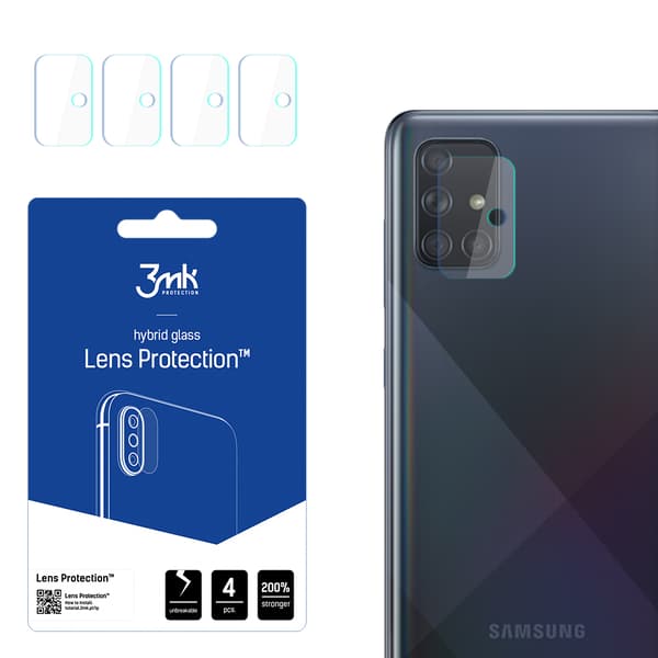 Samsung Galaxy A71 4G linssskydd 3mk