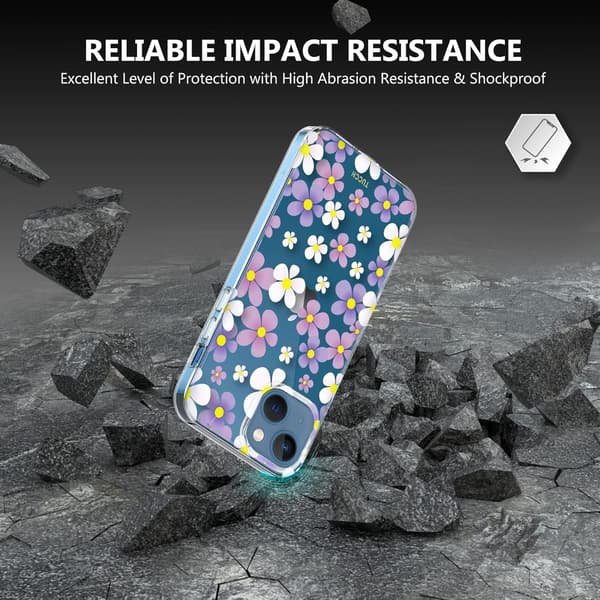 FODRAL TILL APPLE IPHONE 13 PRO 6.1' 2021 TRANSPARENT