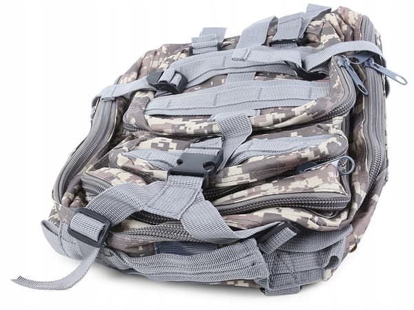 Militär rygsäck 3P vit (50) GAB_B
