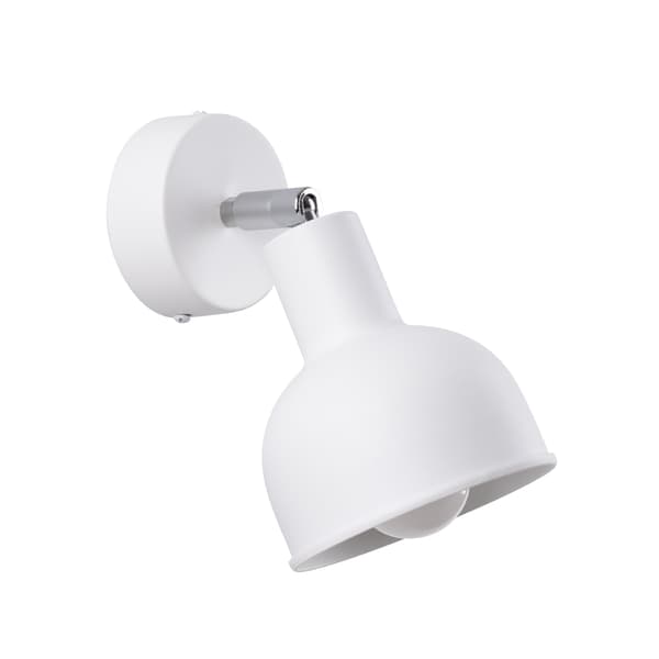 OPAL VÄGGLAMPA 1 E27 VIT LUMILO 13.163.13