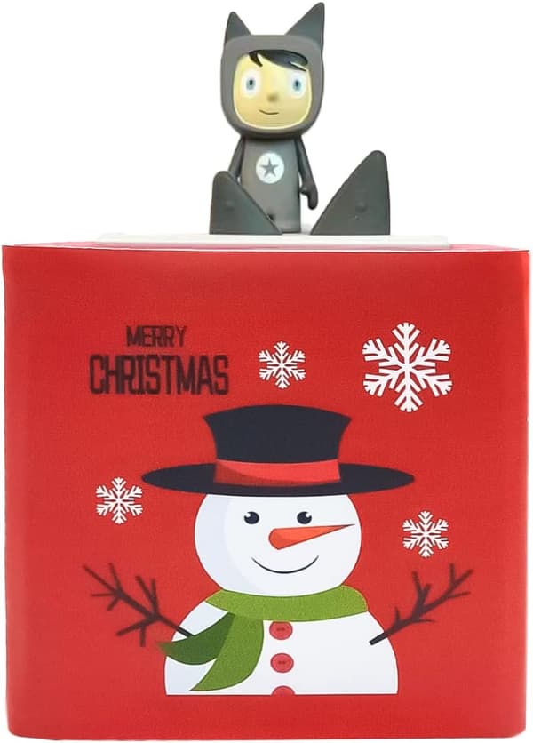 JULFODRAL TONIEBOX RÖD JUL TOMTE