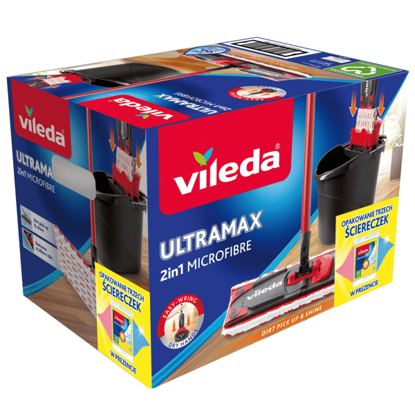 252264 Vileda Ultramax BOX + Vileda pyyhinliinat