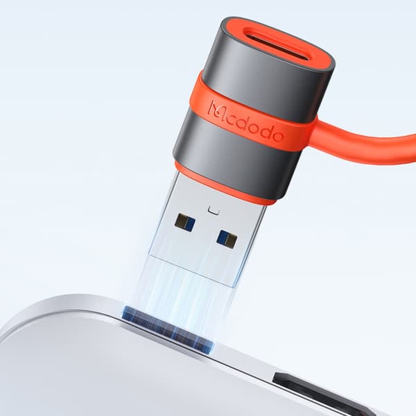 MCDODO ADAPTER USB-A 3.0 TILL USB-C TILL USB TYP C 3A 5GBPS OTG