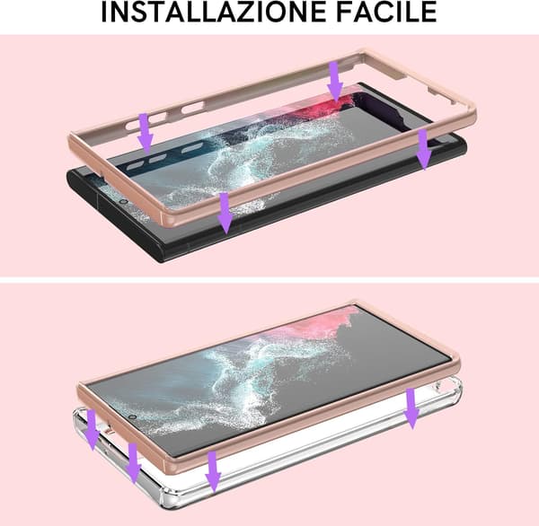 ETUI TIL SAMSUNG GALAXY S22 ULTRA 6,8' RESISTENT BOHO