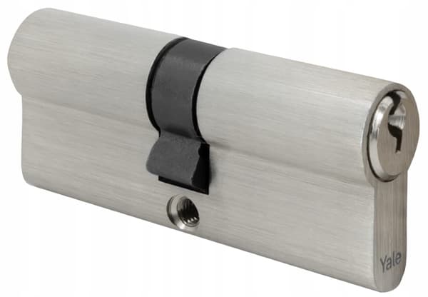Satin cylinderlåsinsats 30/30 + 3 nycklar