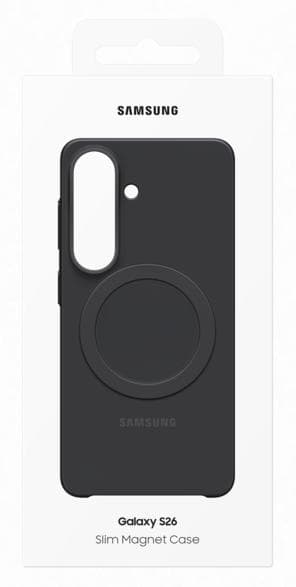 Etui SAMSUNG Slim Magnet Case til Galaxy S26 EF-SS942CBEGWW Sort