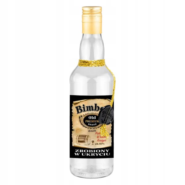 Monopoly dekorativ flaske 500ML hjemmeskinstinktur vodka