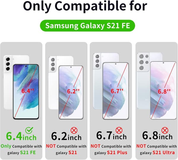 SORT MAT SILIKONE ETUI TIL SAMSUNG GALAXY S21 FE 5G SM-G990B