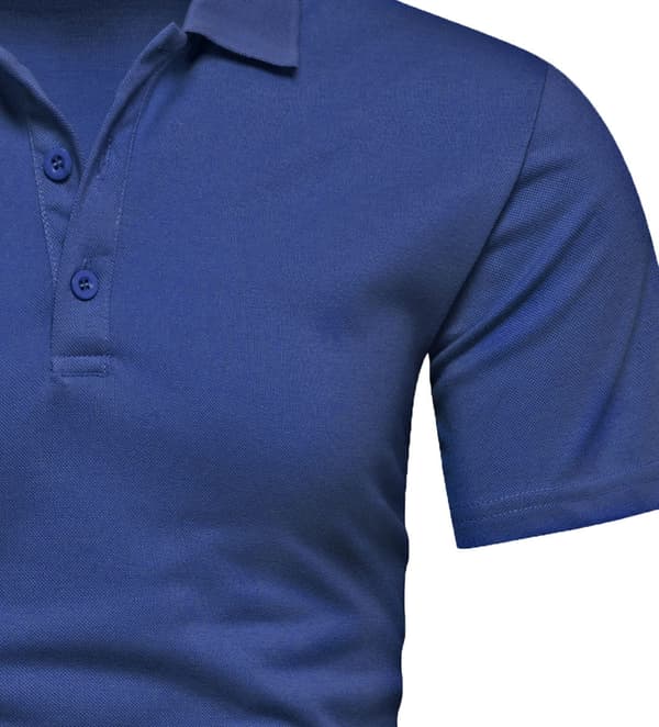 Herre T-shirt, V-hals, sort, Recea M