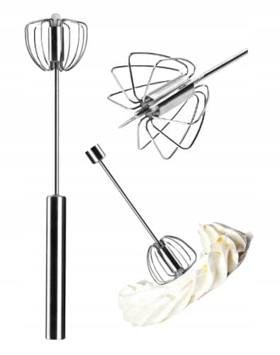 Liten roterande silvervisp 25,5 cm