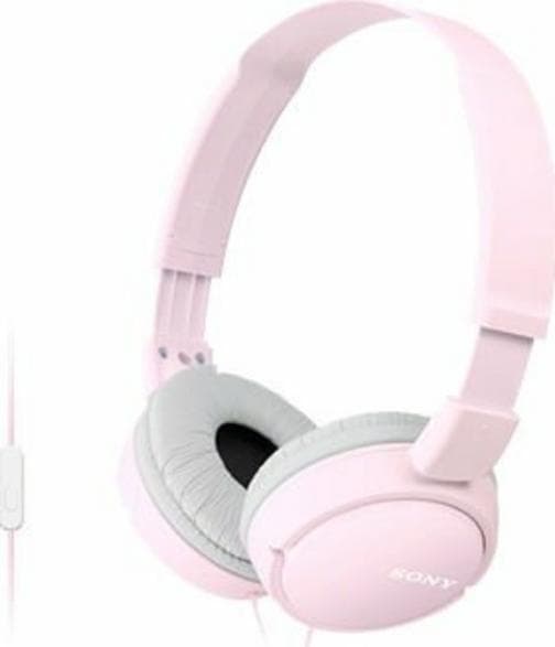 S headphone SONY MDR-ZX110AP Android Rosa