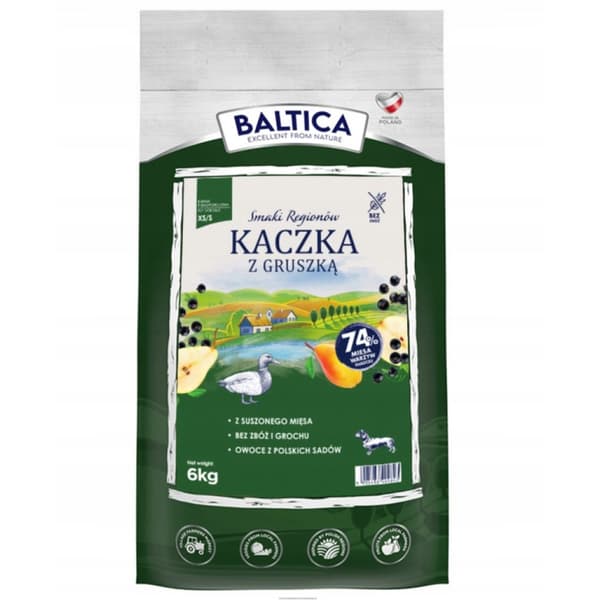 Tørfoder til hunde Baltica Flavors of the Regions 6 kg and