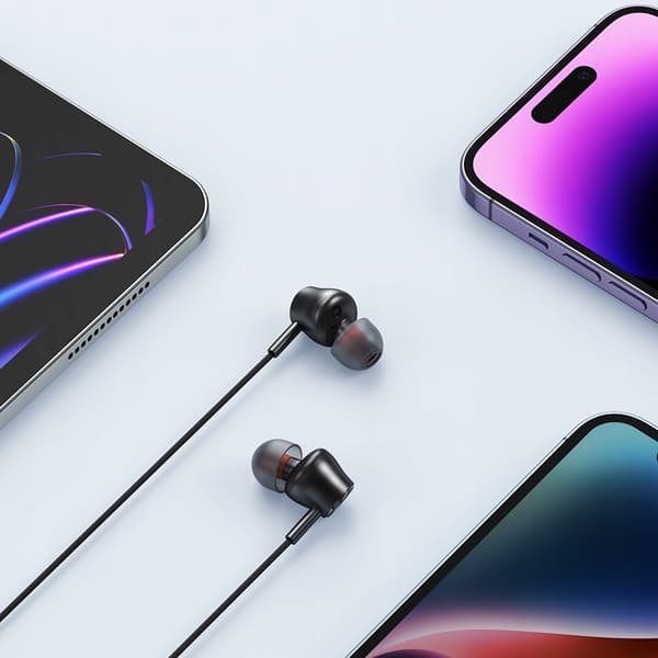 MCDODO KABELFORMEDE IN-EAR-HOVEDTELEFONER MED MIKROFON TIL LIGHTNING IPHONE 14