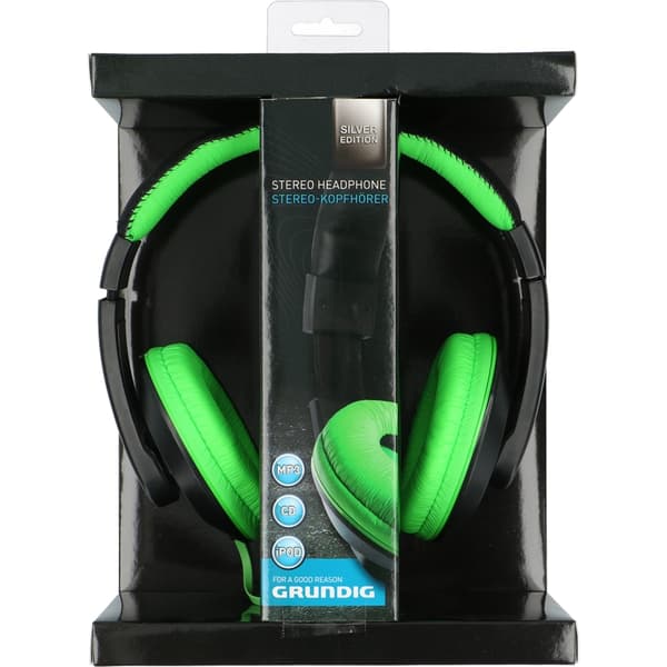 Grundig - On-ear-hörlurar (blå)