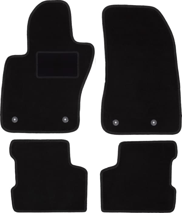 Velourmattor set för: Jeep Renegade SUV (2014-2019)