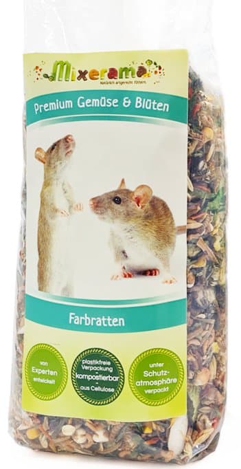 Mixerama | Premium Gemüse & Blüten | Rottefoder 500g - Rottefoder 500g