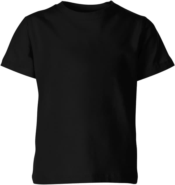 BARN-T-SHIRT MED ÄNGLAVINGAR-TRYCK PÅ BAKSIDEN GOTH 152