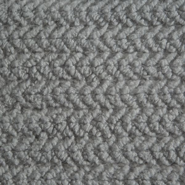 EUROFIRANY pelsdæppe LARIS 130X170CM SØLV