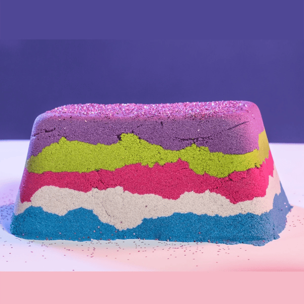 Dynamisk sand - blå - 1 kg