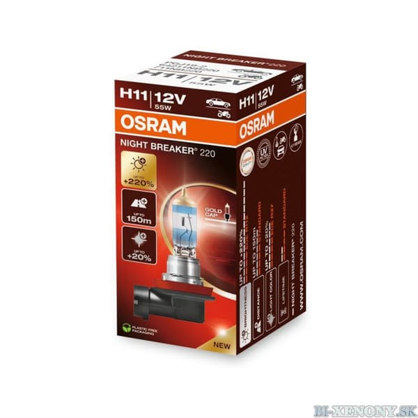 Osram Nattbrytare H11 NL 220%