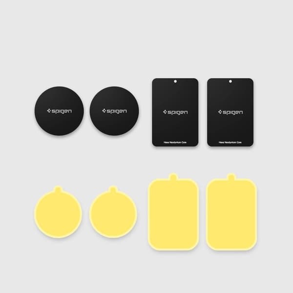 SPIGEN MP-4P MAGNETISK BILFÄSTE MED METALLPLATTA