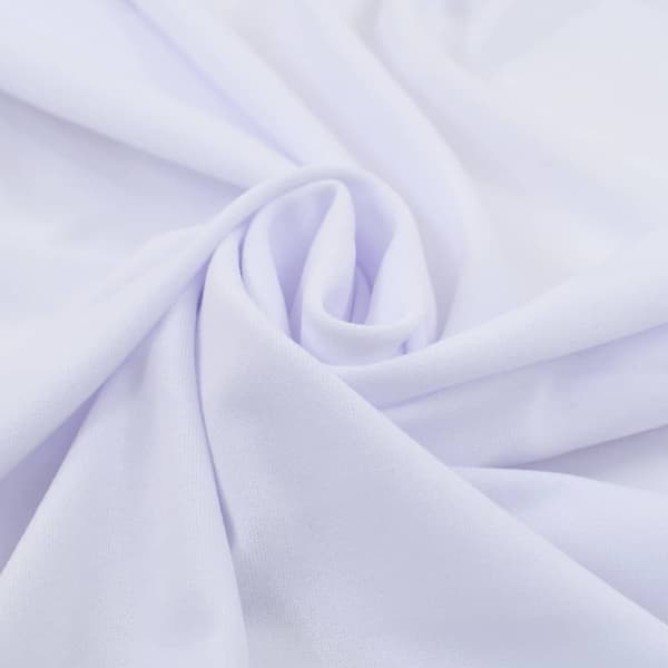 vidaXL Elastiska dukar med volanger, 2 st, 243 x 76 x 74 cm, vit