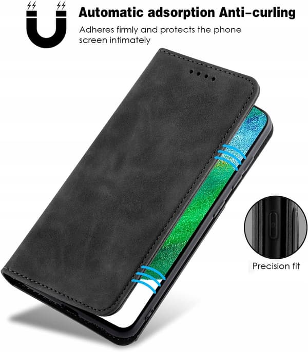 QHOHQ cover til Samsung Galaxy S21 FE sort