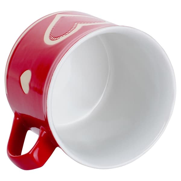 Keraaminen muki sydän 650 ml