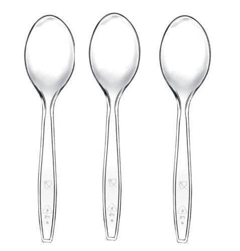 Genanvendelig transparent plasticske 50 stk