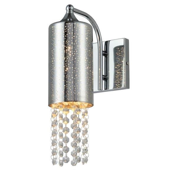 MOONLIGHT 1 E14 KROM VÄGGLAMPA MILAGRO ML4362