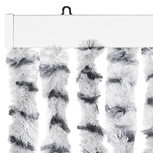 vidaXL Flugnät ljusgrå/mörkgrå 100x200 cm