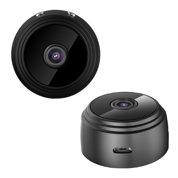 Mini Kamera WiFi IP SMART spionkamera FULL HD til micro SD-kort 360