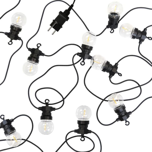 LED-puutarhaketju 7,5 m 10 kpl